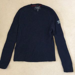 Vintage Abercrombie ribbed muscle sweater